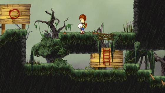 Screenshot of A Boy and His Blob from RAWG