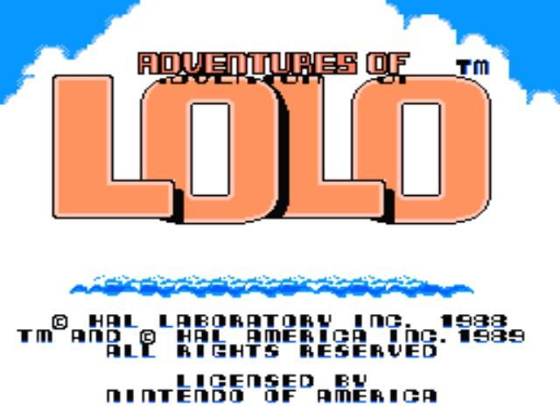 Screenshot of Adventures of Lolo (1989) from RAWG
