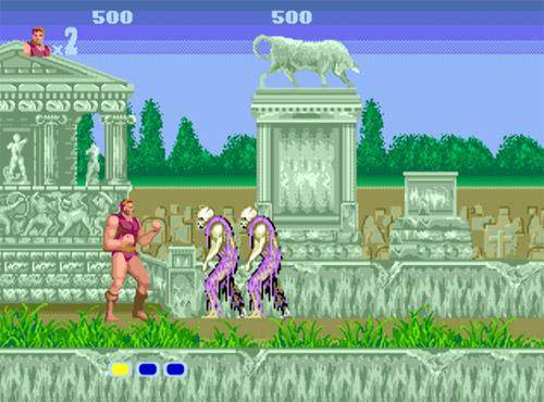 Screenshot of Altered Beast (1988) from RAWG