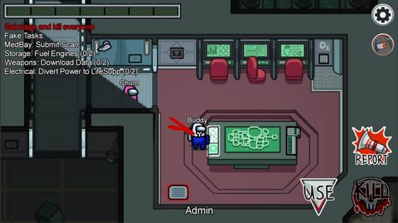 Screenshot of Among Us from RAWG