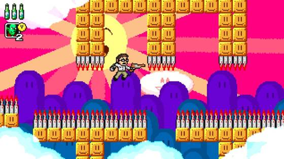 Screenshot of Angry Video Game Nerd Adventures from RAWG
