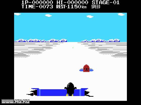 Screenshot of Antarctic Adventure from RAWG