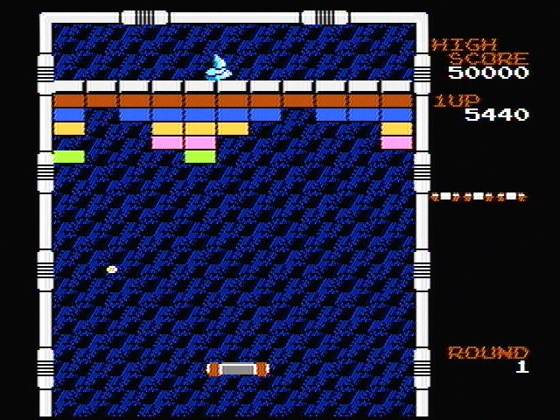 Screenshot of Arkanoid (1986) from RAWG