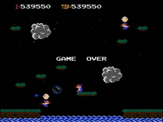 Screenshot of Balloon Fight (1985) from RAWG