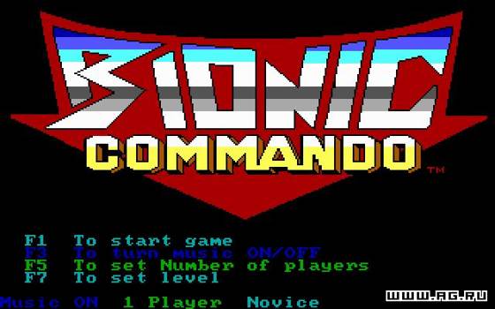 Screenshot of Bionic Commando from RAWG