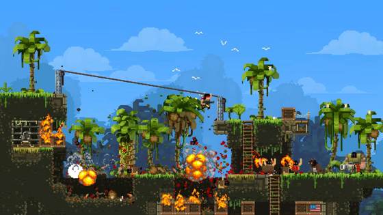 Screenshot of Broforce from RAWG