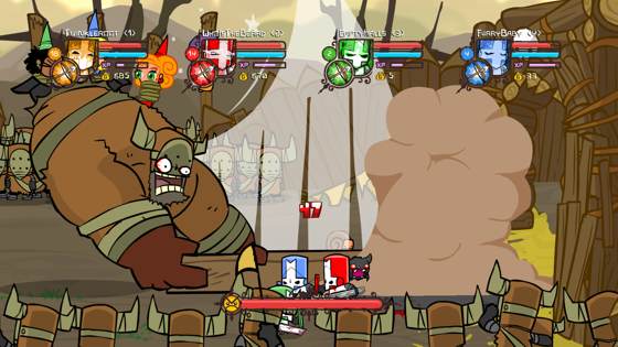 Screenshot of Castle Crashers from RAWG