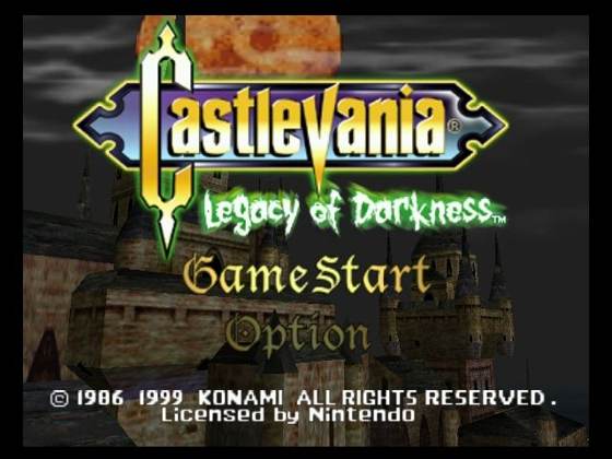 Screenshot of Castlevania: Legacy of Darkness from RAWG