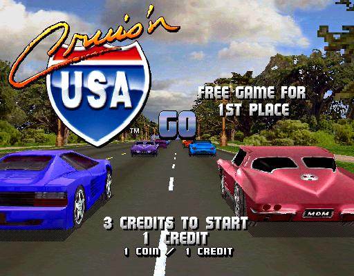 Screenshot of Cruis'n USA (1996) from RAWG