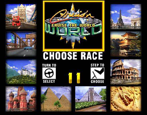 Screenshot of Cruis'n World from RAWG