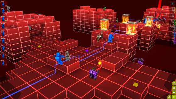 Screenshot of Cubemen 2 from RAWG