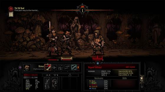 Screenshot of Darkest Dungeon from RAWG