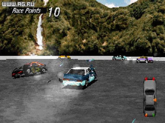 Screenshot of Destruction Derby from RAWG
