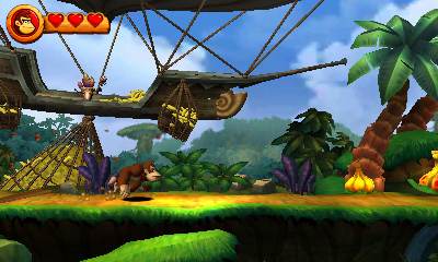 Screenshot of Donkey Kong Country Returns 3D from RAWG