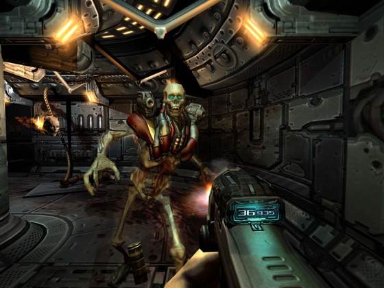 Screenshot of Doom 3 from RAWG