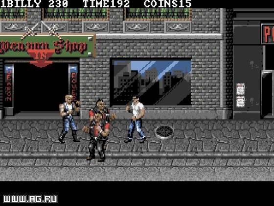 Screenshot of Double Dragon III: The Sacred Stones (1991) from RAWG