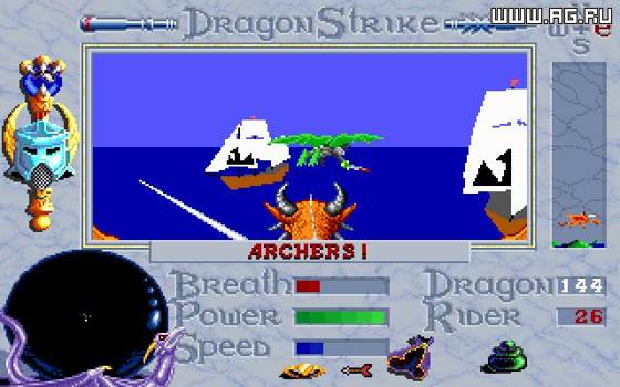 Screenshot of DragonStrike from RAWG