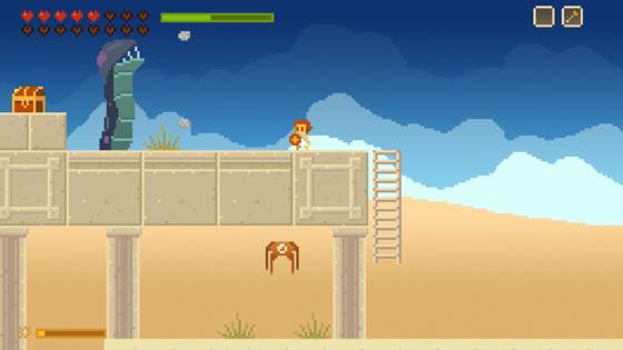Screenshot of Elliot Quest from RAWG