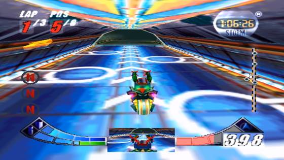 Screenshot of Extreme-G 2 from RAWG