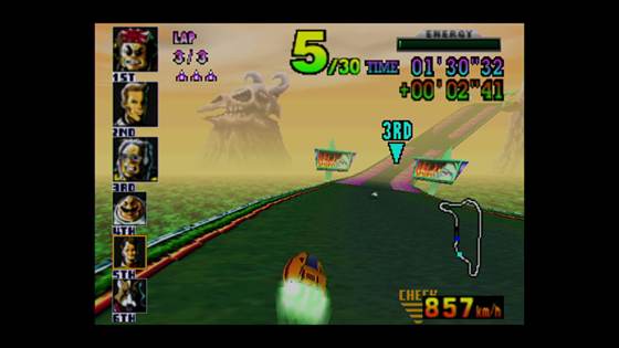 Screenshot of F-Zero X from RAWG