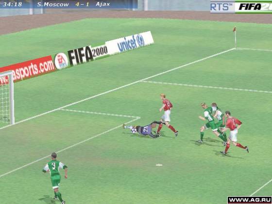 Screenshot of FIFA 2000 from RAWG
