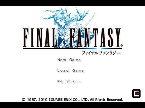 Screenshot of Final Fantasy from RAWG