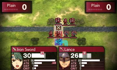 Screenshot of Fire Emblem Echoes: Shadows of Valentia from RAWG