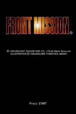 Screenshot of Front Mission: The First (1995) from RAWG