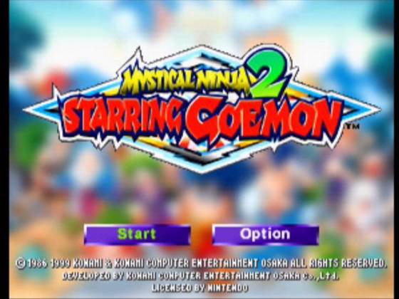 Screenshot of Goemon's Great Adventure from RAWG