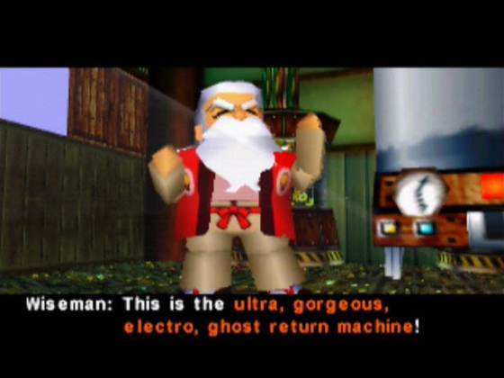 Screenshot of Goemon's Great Adventure from RAWG