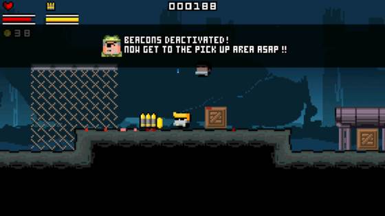 Screenshot of Gunslugs from RAWG