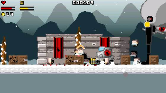Screenshot of Gunslugs from RAWG