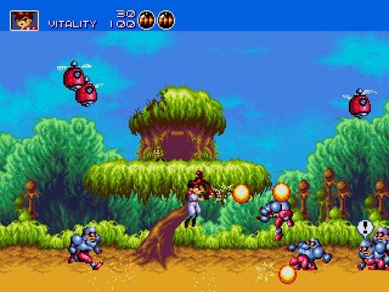Screenshot of Gunstar Heroes from RAWG