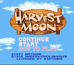 Screenshot of Harvest Moon from RAWG