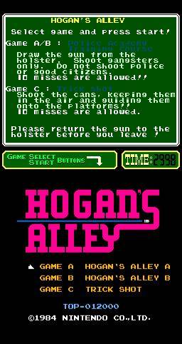 Screenshot of Hogan's Alley (1984) from RAWG