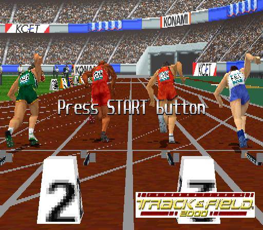 Screenshot of International Track & Field 2000 from RAWG