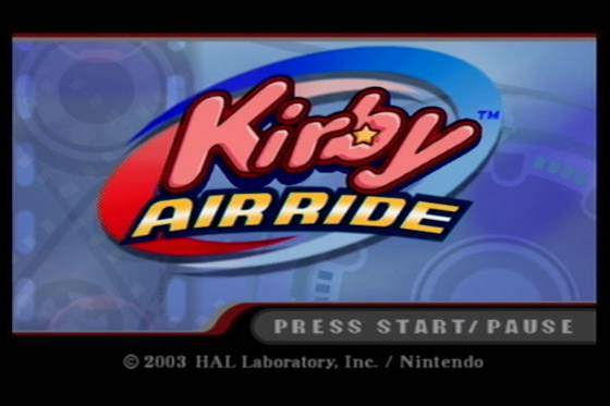 Screenshot of Kirby Air Ride from RAWG
