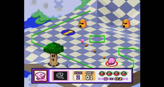 Screenshot of Kirby's Dream Course from RAWG