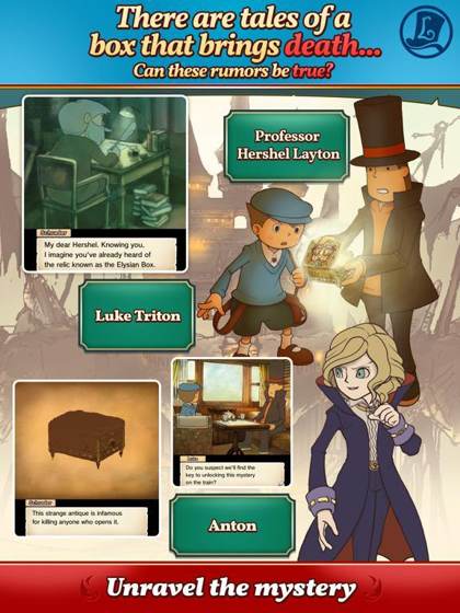 Screenshot of Professor Layton and the Diabolical Box from RAWG