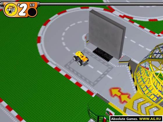 Screenshot of LEGO Stunt Rally from RAWG