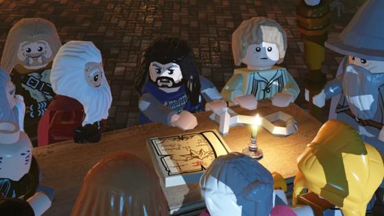 Screenshot of LEGO The Hobbit from RAWG