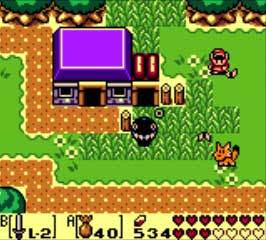 Screenshot of The Legend of Zelda: Link's Awakening (1993) from RAWG