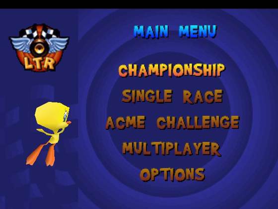 Screenshot of Looney Tunes Racing from RAWG