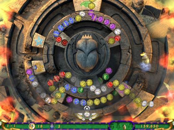 Screenshot of Luxor 3 from RAWG