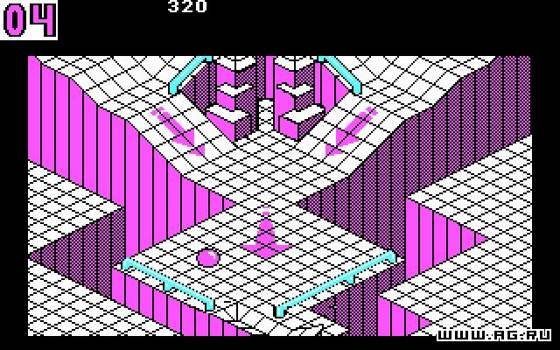 Screenshot of Marble Madness from RAWG