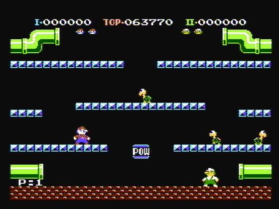 Screenshot of Mario Bros. from RAWG