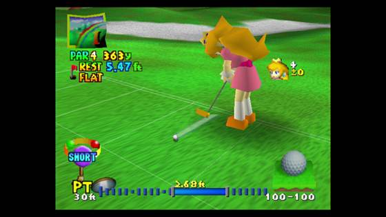 Screenshot of Mario Golf from RAWG