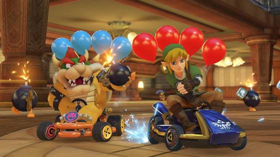 Screenshot of Mario Kart 8 Deluxe from RAWG