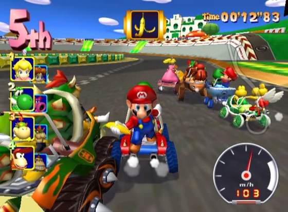 Screenshot of Mario Kart: Double Dash from RAWG