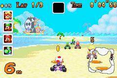 Screenshot of Mario Kart: Super Circuit from RAWG